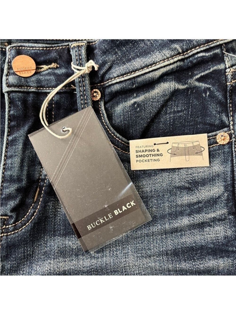 Buckle Black Fit. no 53 Straight Leg Jeans - Picture 9 of 11